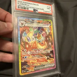 PSA 9 Pokemon Prismatic Evolutions SIR Flareon EX 146/131 MINT Condition!! - Image 2
