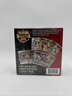 Yugioh Monster Mystery Box 9 Packs + 1 Legacy Pack New Factory Sealed 2020 - Image 4