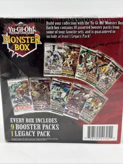 Yugioh Monster Mystery Box 9 Packs + 1 Legacy Pack New Factory Sealed 2020 - Image 5