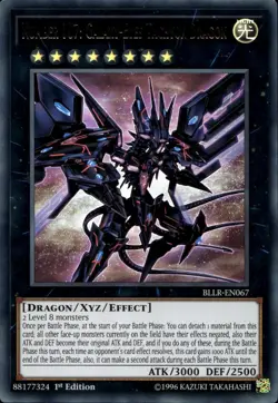 Number 107: Galaxy-Eyes Tachyon Dragon Ultra Rare BLLR-EN067 Yu-Gi-Oh! - Image 1