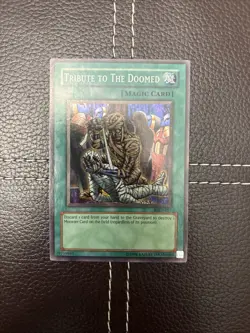 Yu-Gi-Oh! Tribute to the Doomed - MRD-057 - Unlimited - MP Super Rare - Image 1