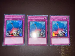 Yu-Gi-Oh! 3x Compulsory Evacuation Device (Spanish) -TU04- Super - Unlimited LP! - Image 1