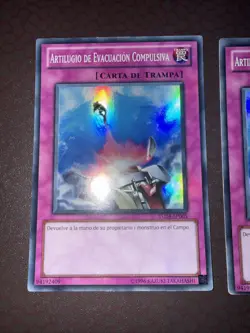 Yu-Gi-Oh! 3x Compulsory Evacuation Device (Spanish) -TU04- Super - Unlimited LP! - Image 3