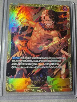 Portgas D. Ace OP07-119 SEC Secret Rare- One Piece Card Game - Image 1