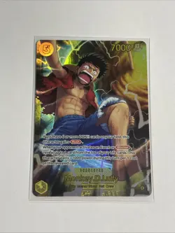 One Piece TCG Monkey.D.Luffy (OP15-119) OP15-119 Adventure on Kami's Island Foil - Image 1