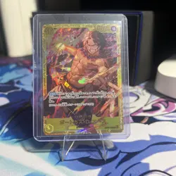 One Piece Portgas D. Ace OP07-119 Japanese SEC Holo NM - Image 1