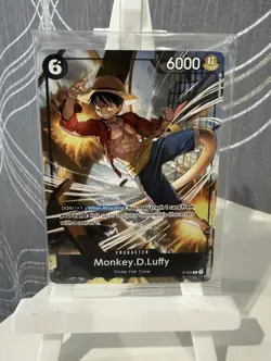 Monkey.D. Luffy P-035 SEALED Promo One Piece TCG English - Image 1