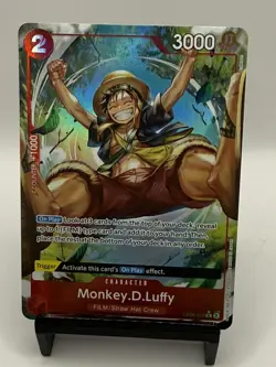 Monkey D. Luffy - OP06-013 Alt Art - Wings of the Captain - One Piece English - Image 1