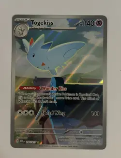 Pokemon TCG Togekiss 235/217 Ascended Heroes Illustration Rare Near Mint - Image 1