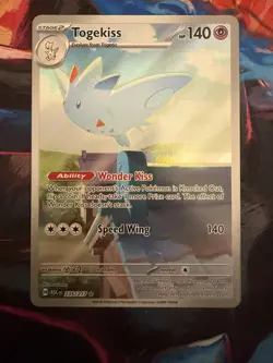Pokemon TCG Togekiss 235/217 Ascended Heroes Illustration Rare Near Mint - Image 1