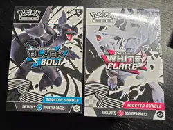 Pokemon Black Bolt And White Flare Booster Bundle Set Of 2 ✅ Sealed ✅ - Image 1