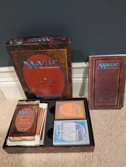 Magic the Gathering Lot - Revised Edition Empty Packs + Box + Book & More - Image 4