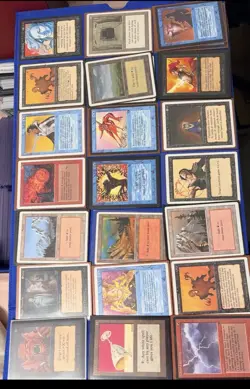 Vintage Magic The Gathering 117 Card Lot /Beta /REVISED/4TH /5th Edition MTG - Image 2