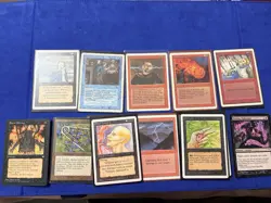 Vintage Magic The Gathering 117 Card Lot /Beta /REVISED/4TH /5th Edition MTG - Image 4