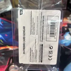 DOUBLE SWIRL 🌀🌀 Gengar 050/088 Gamestop STAMPED Perfect Order GS PROMO SEALED - Image 4