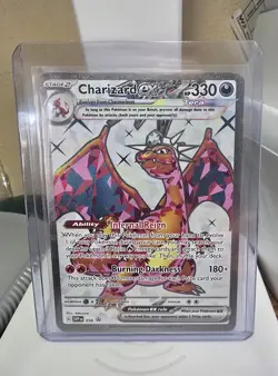 Charizard ex 056 Full Art Scarlet & Violet Promo Pokemon Card - Image 1