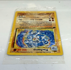 Machamp Pokemon 1st edition SEALED card - Image 4