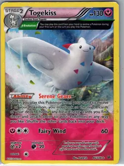 Togekiss (Delta) 46/108 Reverse Holo XY - Roaring Skies - Pokemon Card - MP - Image 1