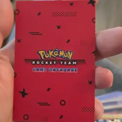Pokemon TCG Pikachu Mega Lucario Rocket Team Foil Standard Card - Image 2