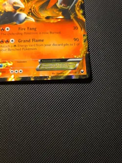 Pokemon TCG Entei-EX Dark Explorers Holo Card 13/108 Rare 2012 - Image 2