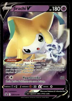 EX-NM SWSH: Sword & Shield Promo Cards Jirachi V Promo SWSH299 2019 Pokemon TCG - Image 1