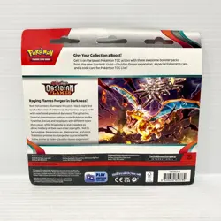 Obsidian Flames 3 Pack Blister Eevee Sealed Pokemon Card Booster Pack - Image 2