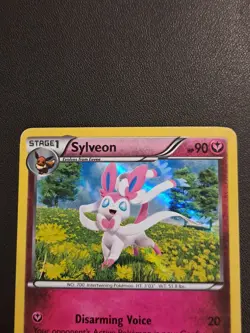 LP Sylveon Holo XY Black Star Promo Pokemon Card - Image 2