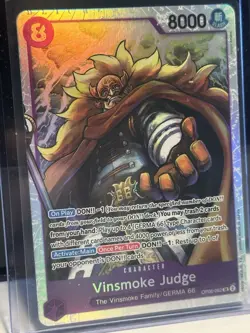 Bandai One Piece Card Game Helmeppo Vinsmoke Judge DON!! Card Lot OP06 OP11 - Image 3