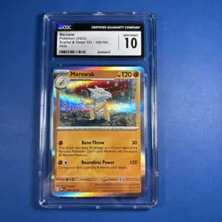 Pokemon 2023 Scarlet & Violet 151 105/165 Marowak Holo CGC Gem Mint 10 - Image 1