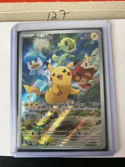 Pikachu 027 Sv: Scarlet & Violet Promo Cards Holo - Image 1