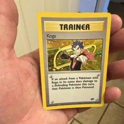 Pokemon Koga Gym Challenge Holo Rare Unlimited 19/132 2000 English Card - Image 1