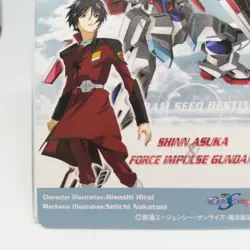 Shinn Asuka Force Impulse Calendar card Mobile Suit GUNDAM SEED DESTINY JAPAN - Image 4