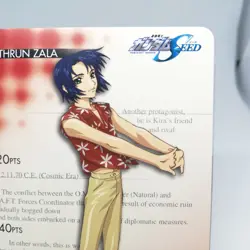 Athrun Zala Animate Point card Mobile Suit GUNDAM SEED DESTINY Sunrise - Image 3