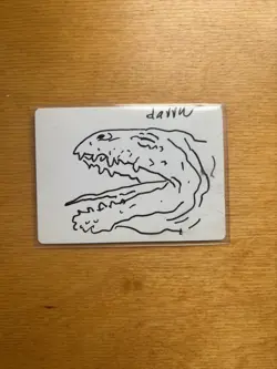 MTG Spitting Drake Visions Card - Image 2