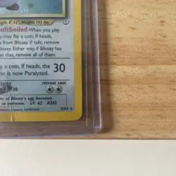 Blissey 2/64 Holo Rare Neo Revelation Set Pokemon Card WOTC Vintage - Image 3