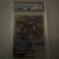 Pokemon TCG Umbreon and Darkrai GX Tag Team Card Full Art Promo - Image 4