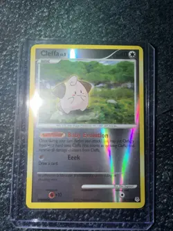 Pokemon Cleffa 78/130 Diamond and Pearl Reverse Holo Common 40 HP Card 2007 - Image 1