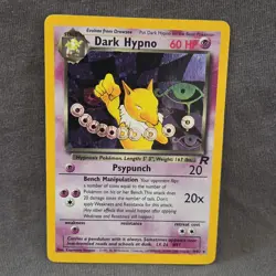 Pokemon TCG Dark Hypno Team Rocket 9/82 60 HP Holo Rare Stage 1 English Card - Image 1