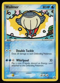 Wailmer 69/92 Legend Maker Sumiyoshi Kizuki Art Pokemon TCG Card - Image 1