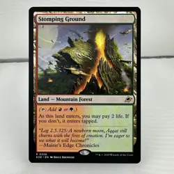 MTG Stomping Ground #0258 Rare Edge of Eternities (EOE) - Image 1