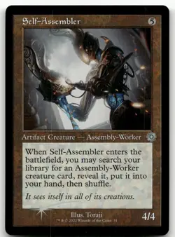 Self-Assembler #51 (Foil) (NM) Brothers' War BRR Magic MTG - Image 1