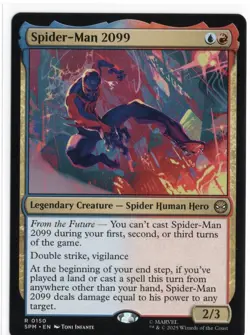 MTG Spider-Man 2099 NON FOIL NM R 150 Marvel's Spider-Man - Image 1