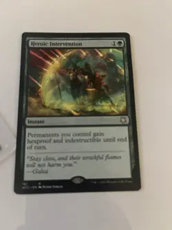 Wizards of the Coast Heroic Intervention Commander Rare Instant Green English - Image 1