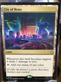 MTG Teenage Mutant Ninja Turtles Commander - City of Brass - Image 1