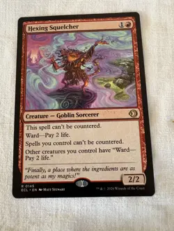 Hexing Squelcher - ECL #145 - Non-Foil - NM - Magic MTG Lorwyn Eclipsed - Image 1