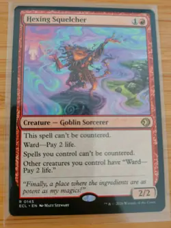 MTG Hexing Squelcher 0145 Lorwyn Eclipsed M/NM Free UK P&P - Image 1