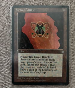 URZA'S BAUBLE MAGIC the Gathering MTG ICE AGE 1997 not played - Image 1
