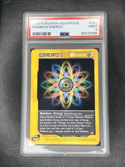 Pokemon 2003 Aquapolis Rainbow Energy #144/147 Rainbow - Image 1