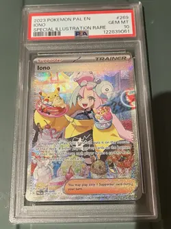 Pokemon Iono 269/193 PSA 10 SIR - Special Ilustration Rare - Image 1
