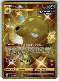 Octillery (Secret) 178/163 SWSH05: Battle Styles NM Pokemon Card TCG - Image 1